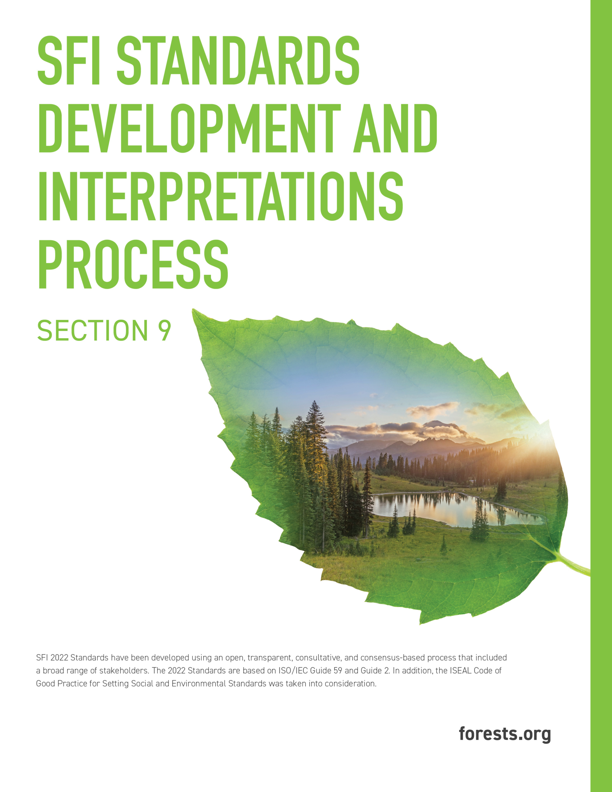 Interpretations on the SFI 2022 Standards and Rules